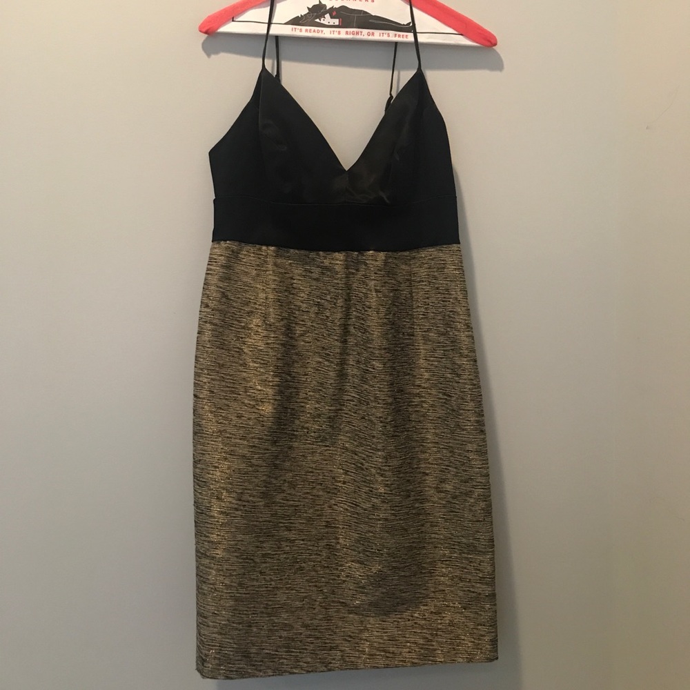 Blk&Gold cocktail dress